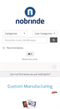 Mobile Screenshot of nobrinde.com